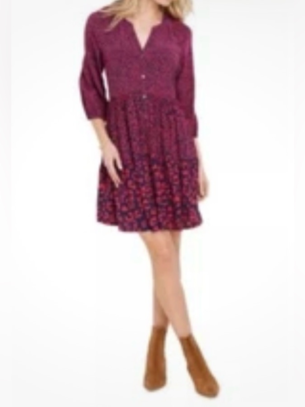 Vineyard Vines Leopard Tiered Dress Size S NWOT’s